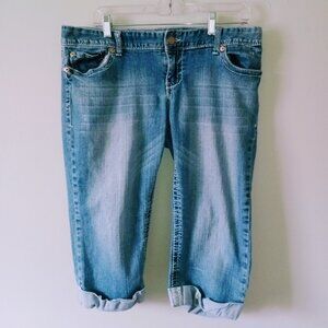 Maurices Blue Jean Capris